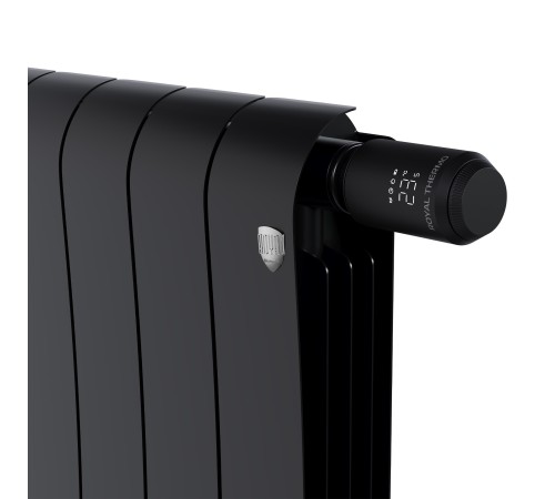 Термостат радиаторный электронный Royal Thermo Smart Heat 2.0, черный