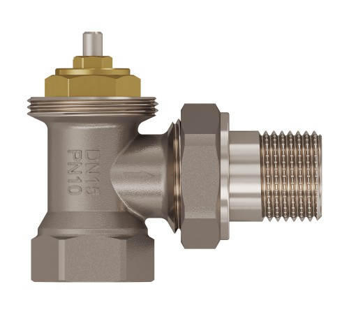 Клапан термостатический угловой Royal Thermo 1/2" М30х1,5