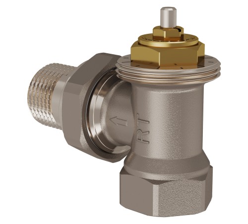 Клапан термостатический угловой Royal Thermo 1/2" М30х1,5