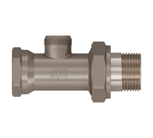 Клапан запорный прямой Royal Thermo 3/4"