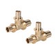 Тройник аксиальный Royal Thermo переходной 20x16x16 (2)