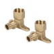 Угольник (водорозетка) Royal Thermo ВР 16x1/2 (2)