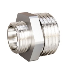 Ниппель латунный LD LD Pride DN40х32 (1 1/2"НР х 1 1/4"НР) латунь ник