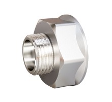 Переходник латунный LD LD Pride DN50х40 (2"ВР х 1 1/2"НР) лат ник с бирк