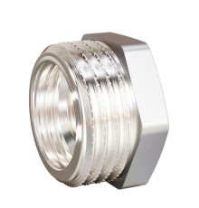 Футорка латунная LD Pride DN40х32 (1 1/2"НР х 1 1/4" ВР) латунная
