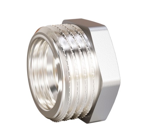 Футорка латунная LD Pride DN40х32 (1 1/2"НР х 1 1/4" ВР) латунная