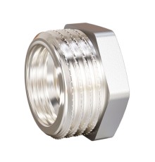 Футорка латунная LD LD Pride DN50х40 (2"НР х 1 1/2" ВР) лат ник с бирк