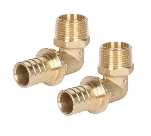 Угольник аксиальный Royal Thermo НР 25x3/4 (2)