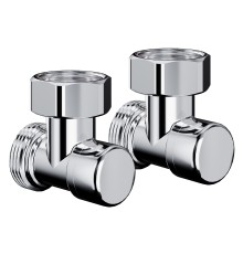 Набор нижнего подключения Royal Thermo Design угловой раздельный 3/4х3/4ЕК (хром)