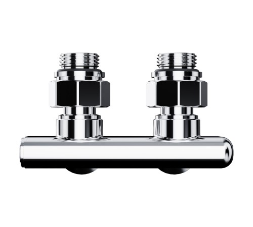 Узел нижнего подключения перекрестный Royal Thermo Design угловой 1/2"х3/4" EK (хром)
