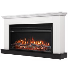 Каминокомплект: Очаг Electrolux EFP/P-3620LS, портал Retto 36 белый, р/в