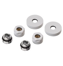 Набор подключения Royal Thermo Design 1/2" ВР - 15 мм (белый)