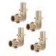 Угольники аксиальные Royal Thermo 90х16 упаковка 4шт
