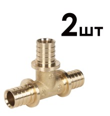 Тройники аксиальные Royal Thermo 20х20х20 упаковка 2шт