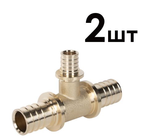 Тройники аксиальные Royal Thermo переходные 25x16x25 упаковка 2шт