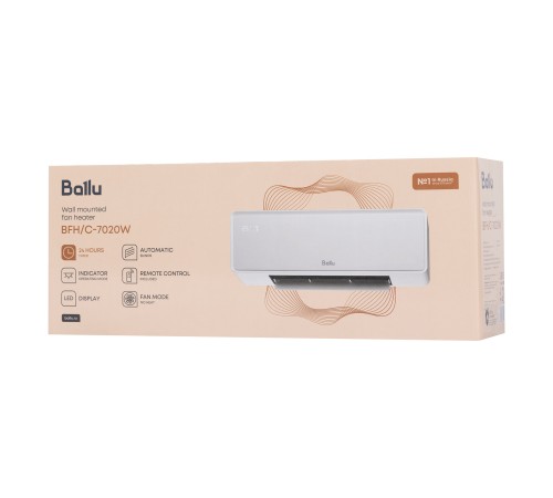 Тепловентилятор настенный Ballu BFH/C-7020W