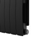 Радиатор биметаллический Royal Thermo Eclipse 300 Чёрный VR80 - 8 секц.