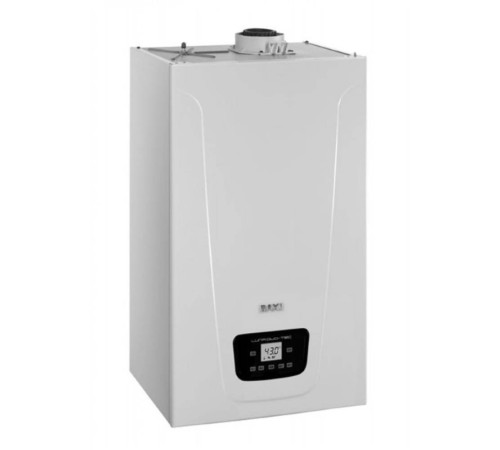 Котел газовый BAXI LUNA DUO-TEC E 1.24 конденс., настенный, 1 конт., закр.кам.сгор.