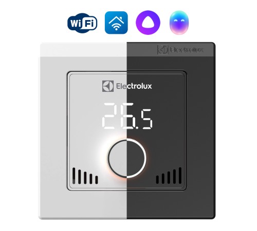 Терморегулятор Electrolux ETS-16W (+ дополнительная черная панель)