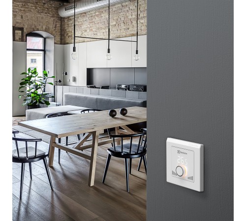 Терморегулятор Electrolux ETS-16W (+ дополнительная черная панель)