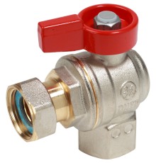 Кран шаровой Giacomini 1/2"x1/2" угловой В/НГ для котлов и счетчиков, R781PX013