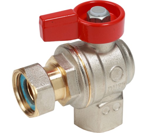 Кран шаровой Giacomini 3/4"x3/4" угловой В/НГ для котлов и счетчиков, R781PX014