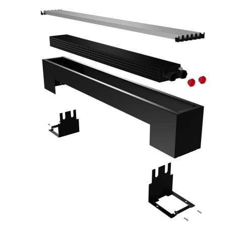 Конвектор напольный Royal Thermo STEP-130/130/1000-2-N-WT-LG-NA
