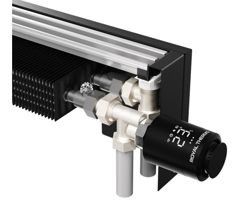 Конвектор напольный Royal Thermo STEP-130/130/1000-2-N-WT-LG-NA