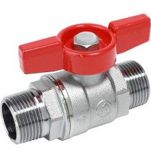 Кран шаровой Giacomini стандартный проход НР-НР 1 1/4" бабочка, R253X006