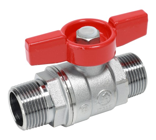 Кран шаровой Giacomini стандартный проход НР-НР 1 1/4" бабочка, R253X006