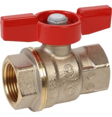 Кран шаровой Giacomini стандартный проход НР-НР 3/4" бабочка, R253X004