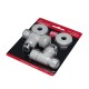 Набор термостатический угловой Royal Thermo Design Pro 15мм М30х1,5 (Белый)