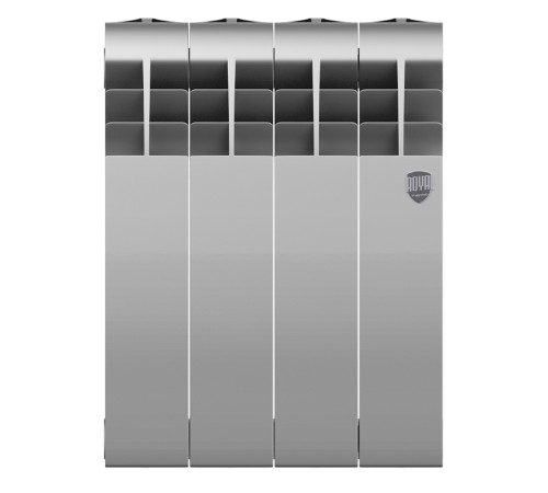 Радиатор биметаллический Royal Thermo BILINER B 350 Серебристый - 4 секц.