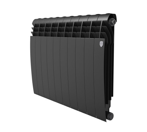 Радиатор биметаллический Royal Thermo BILINER B 500 Чёрный - 10 секц.