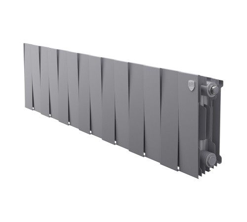 Радиатор биметаллический Royal Thermo PianoForte 200 Серебристый - 14 секц.