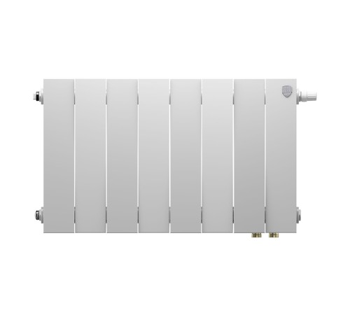 Радиатор биметаллический Royal Thermo PianoForte 300 Белый VR80 - 8 секц.