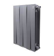 Радиатор биметаллический Royal Thermo PianoForte 500 Серебристый - 6 секц.