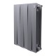 Радиатор биметаллический Royal Thermo PianoForte 500 Серебристый - 6 секц.