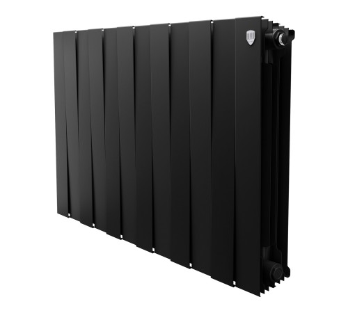 Радиатор биметаллический Royal Thermo PianoForte 500 Чёрный - 12 секц.