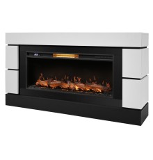 Каминокомплект: Очаг Royal Thermo Aurora RTFP/P-AR40LS, портал Moderno 42/40/36, белый, р/в