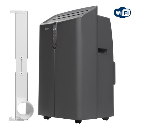 Кондиционер мобильный Ballu Smart Inverter BPAC-12 IE/N6 в комплекте с адаптером Ballu UniPort 1.0