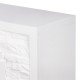 Каминокомплект: Очаг Electrolux 3320RLS N, портал Loft 30 камень белый, бел.эмаль
