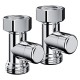 Набор нижнего подключения Royal Thermo Design прямой раздельный 3/4х3/4ЕК (хром)