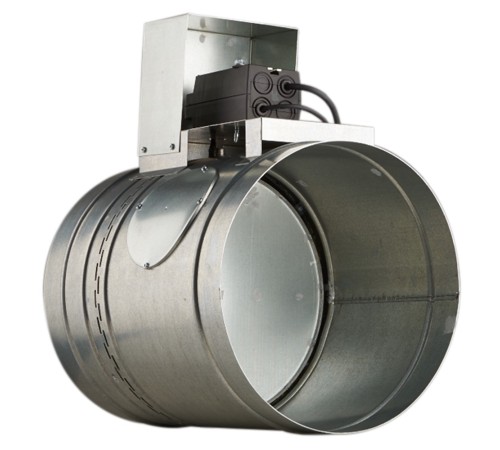 Клапан противопожарный SHUFT SHFDC-120-O-d500-EM230-0-0-0-0