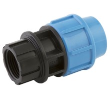 Муфта Джилекс ПНД переходная с внутренней резьбой 32х1quot; (20 шт. в уп.)