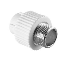 Муфта TEBO сер. PP-R комбинированная 32x1/2quot; НР (15/90), арт. 031020608 Муфта TEBO сер. PP-R комбинированная 32x1/2quot; НР (15/90), арт. 031020608