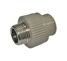Муфта TEBO сер. PP-R комбинированная 32x3/4quot; НР (15/90), арт. 031020609 Муфта TEBO сер. PP-R комбинированная 32x3/4quot; НР (15/90), арт. 031020609