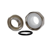 Муфта TEBO бел. PP-R комбин. разъемная (Американка) 75х2 1/2quot; НР (1/5), арт. 015020913