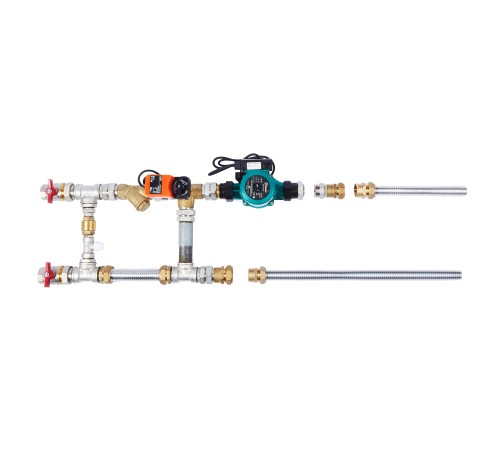 Узел смесительный с гибкими подводками SHUFT MST 25-40-2.5-C24-F