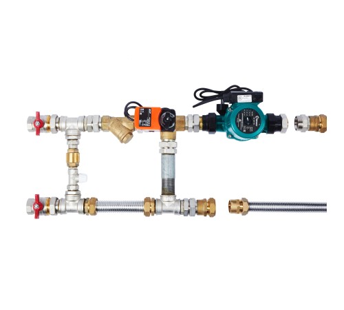 Узел смесительный с гибкими подводками SHUFT MST 25-40-2.5-C24-F